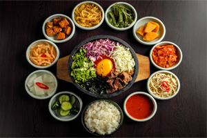 【台中．西屯】韓34韓國料理│小菜吃到飽，鍋巴飯好吃香氣四溢，還吃的到釜山魚板！