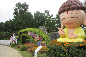 花博豐原葫蘆墩縣市庭園區 展出全台8市特色花卉