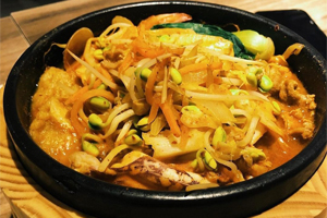 【台中·北區】北村豆腐家｜平日吃也要排隊的韓式料理，小菜無限續味道也很不錯