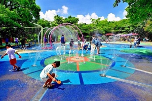 【台中限定】假日限定清涼一夏！ 潭雅神綠園道終點「戲水區」6/15開放