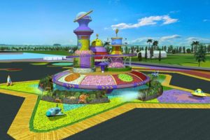 【台中限定】2024台中國際花毯節「太空花境」3D動畫曝光